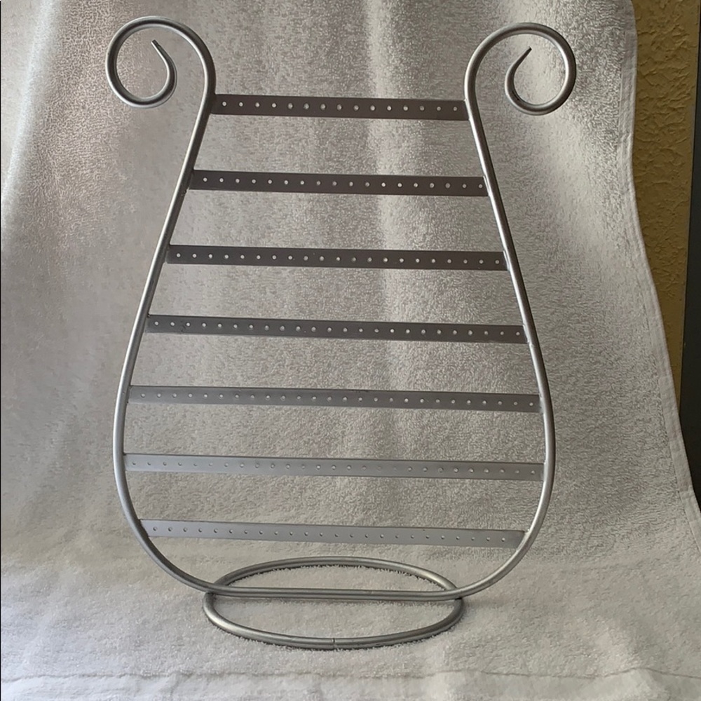 Earring rack.